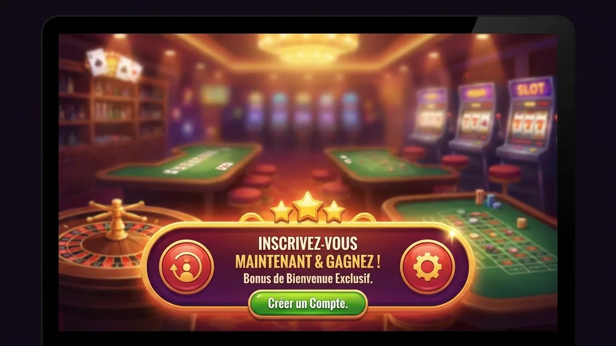 Inscription avec bonus